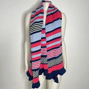 Chic Multicolor Striped Scarf